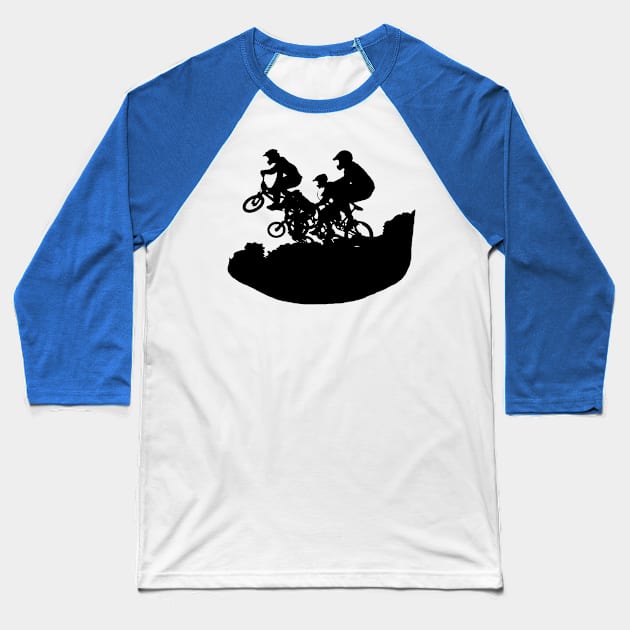 bmx Baseball T-Shirt by rickylabellevie